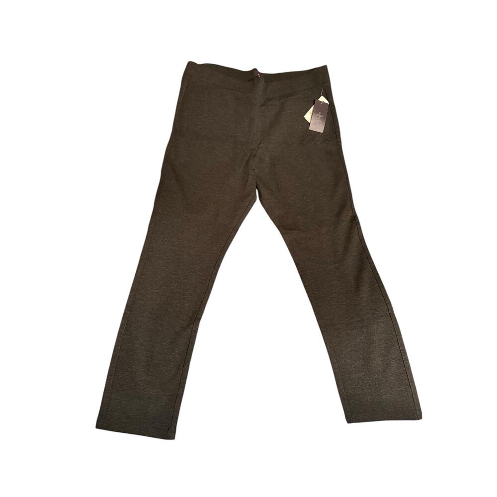 NWT Legging NYDJ Stretch Charcoal Gray Lift Tuck Technology Pants 16 Slim Fit